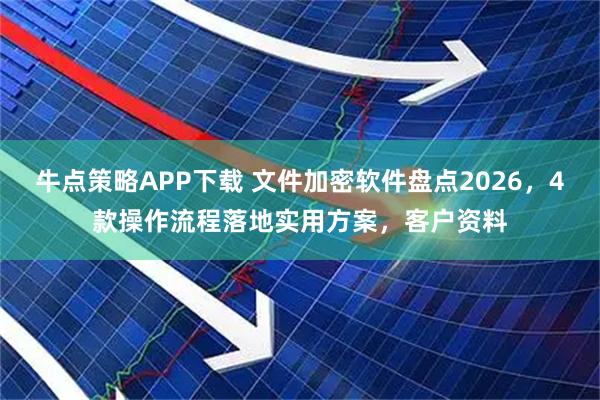 牛点策略APP下载 文件加密软件盘点2026，4款操作流程落地实用方案，客户资料