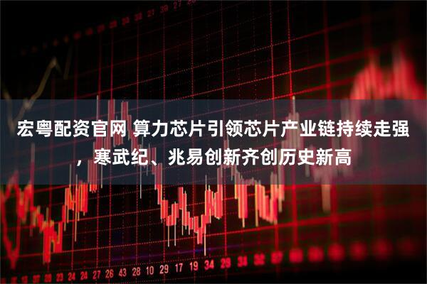 宏粤配资官网 算力芯片引领芯片产业链持续走强，寒武纪、兆易创新齐创历史新高